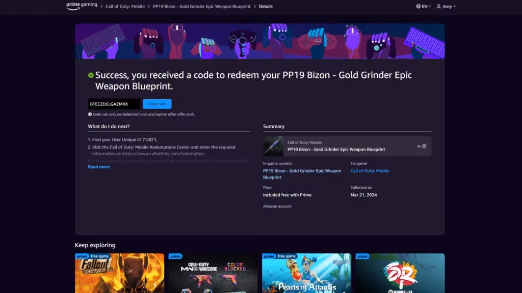 how-to-get-the-pp19-bizon-attaboy-epic-blueprint-in-cod-mobile-for-free-2026-guide-image-4